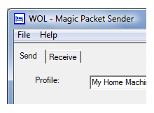 WOL Magic Packet sender