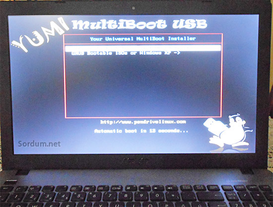 usb boot son