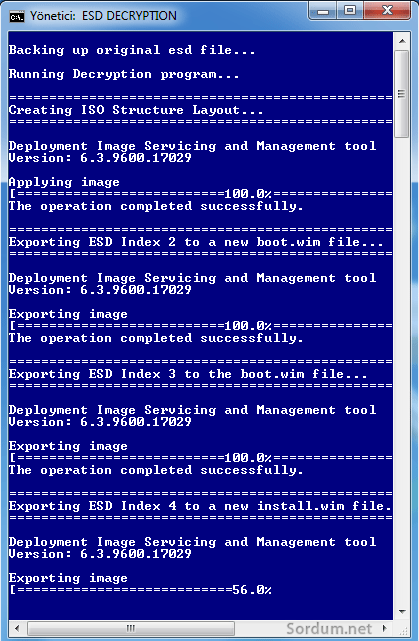 esd yi iso çeviriken işlemler