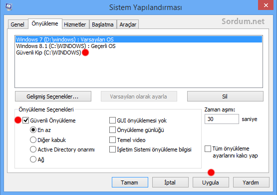 onyukleme ayarlari