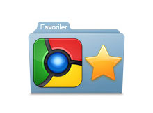 Google chrome de favoriler klasörü oluşturalım