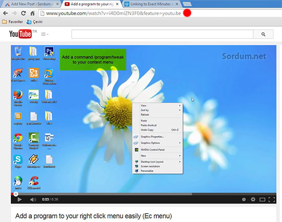 youtube video linki