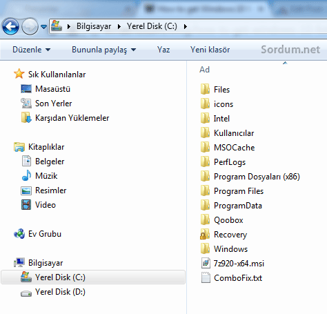 windows7 default ikonlar