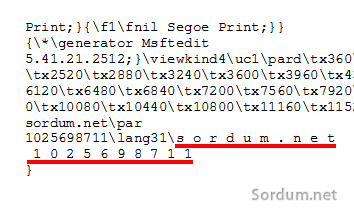 Yapışkan notu kurtardık