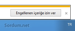 engellenen içeriğe izin ver