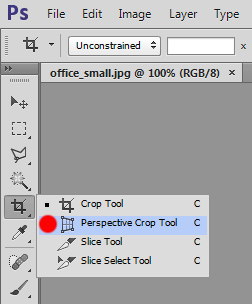 perspective crop tool