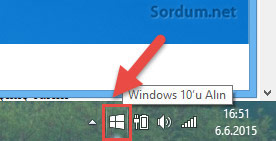 Windows 10 u alın uyarısı
