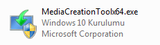 windows 10 kurulum aracı