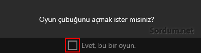 Oyun çubuğu