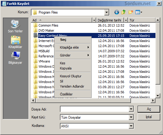 Notepad ile açılmayan bilgisyardan veri kurtarma