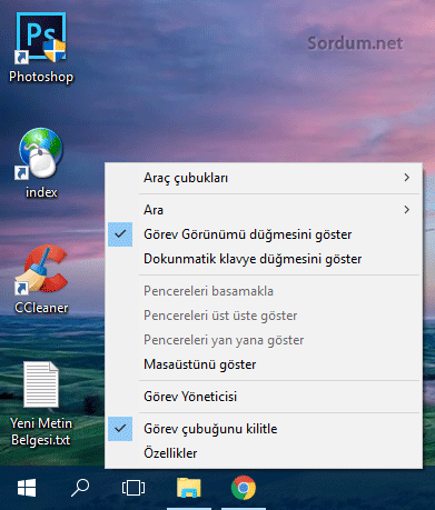 klasik menü
