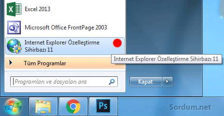 ieak yı çalıştıralım