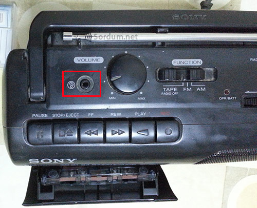 Teypten bilgisayara kaset aktarımı