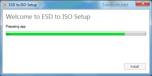 esd to iso kurulum