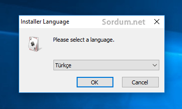 Oyun kurulum dili türkçe