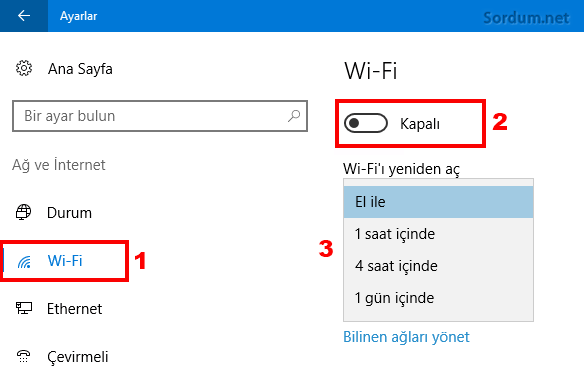 Wifi yi zamanla
