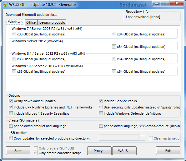 WSUS offline Update 