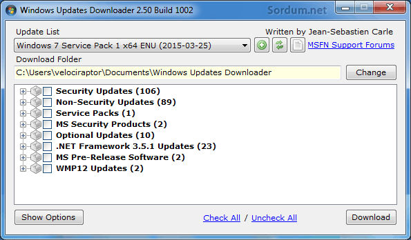 Windows Update Downloader