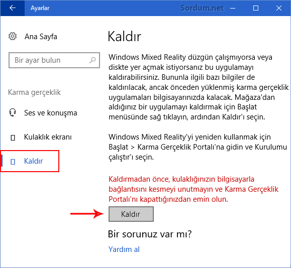 karma gerçeklik nasıl kaldırılır