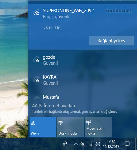 Wps ile bağlandı