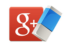 Google plus hesabı silme