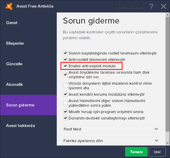 avast anti exploit