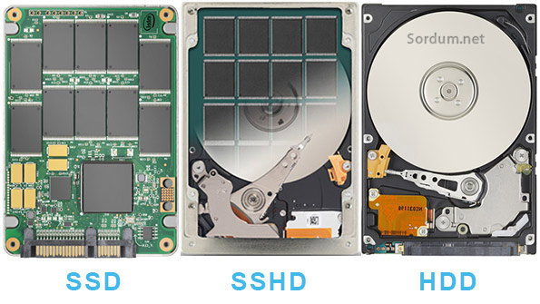 hdd sdd sshd karşılaştırması
