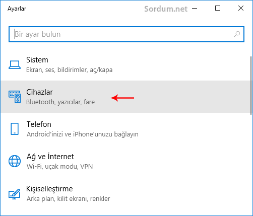 Windows 10 cihazlar