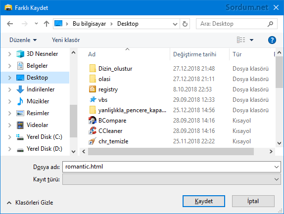 html çıktısı