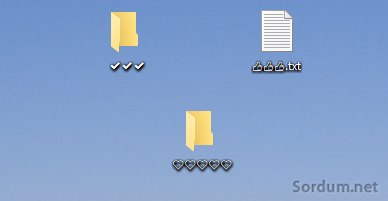 İsim olarak emoji nasıl kullanılır