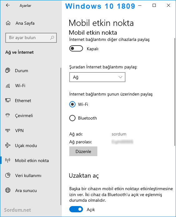 Windows 10 1809