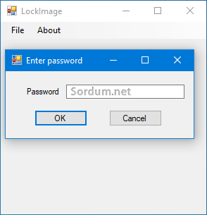 lockImage resmi şifreledi