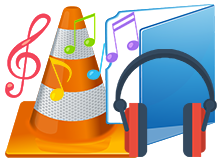 VLC Playeri Müzik çalar olarak kullanın