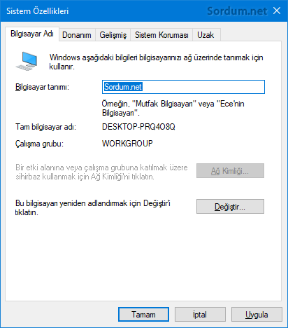 Bilgisayar tanımı