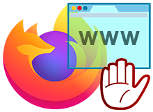 Firefox ile web sayfası nasıl engellenir