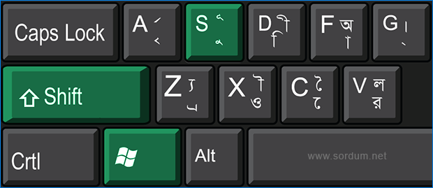 Ekran alıntısı klavye kısayolu