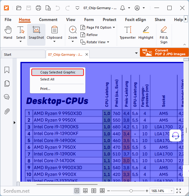 Foxit reader tam ekran görüntüsünü kaydet