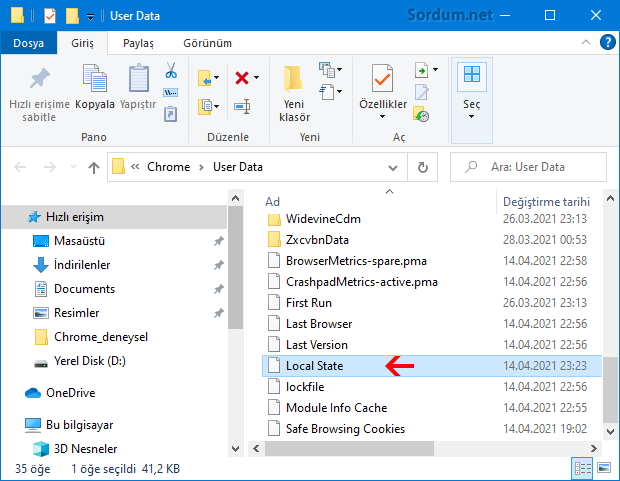 Chrome bayrakları yedekle Chrome bayrakları yedekle