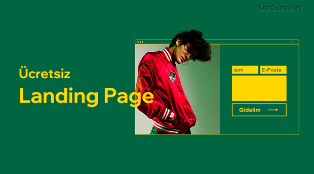 Wix landing page
