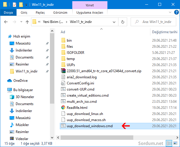 Windows 11 i indiren script