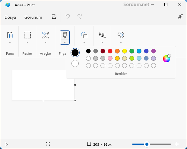 Yeni Microsoft Paint uygulaması