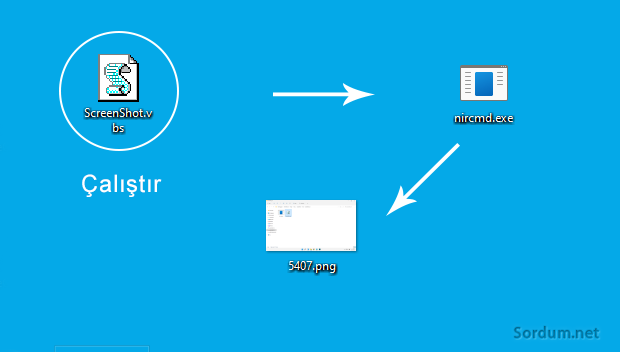 NirCmd ile ekran görüntüsü nasıl alınır