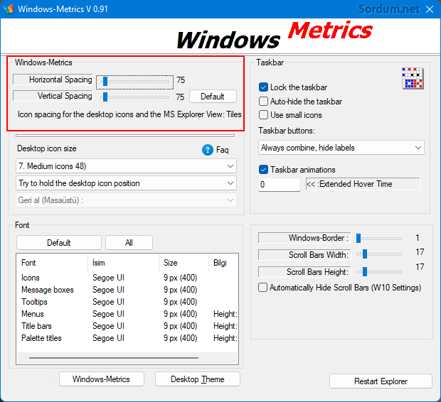 Desktop Ok Windows metrics Desktop Ok Windows metrics