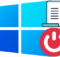 Windowsta süreli kapanış