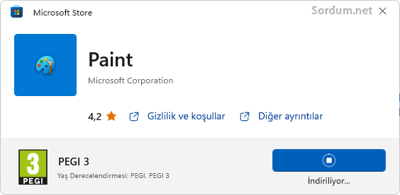 Microsoft Paint i edin