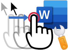 Word için Metin Sürükle ve Bırak