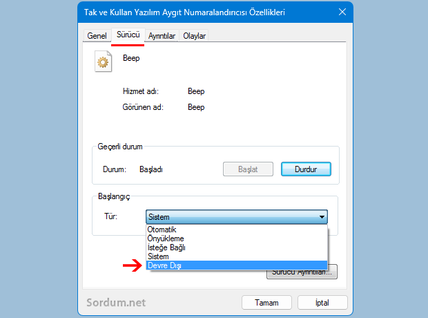 Beep özellikleri