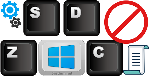 Windows tuşu kısayollarını yasakla