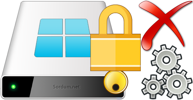 Bitlocker korumasını komutla kaldır