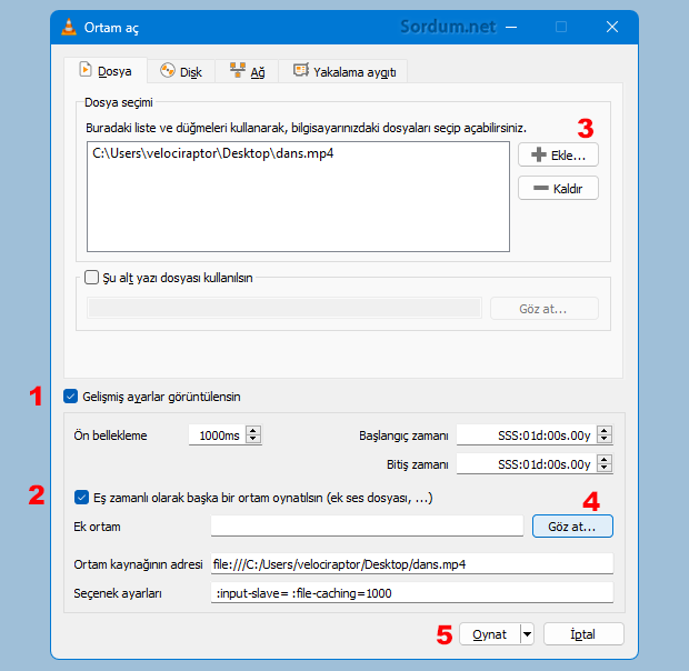 vlc eş zamanlı vlc eş zamanlı
